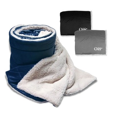 100% Recycled Rpet Outer Shell & Lamb Cashmere Liner Blanket